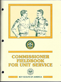 Commissioner Fieldbook for Unit Service 1990