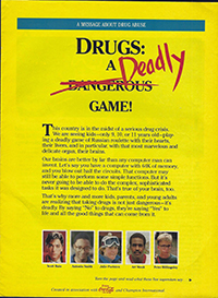 Drugs A Deadly Game Boys Life