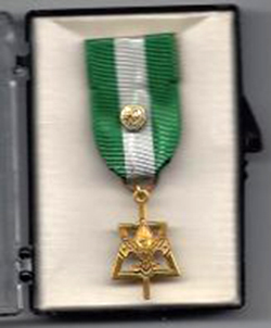 Scouter's Key Training Award with Commissioner's Device D-04C