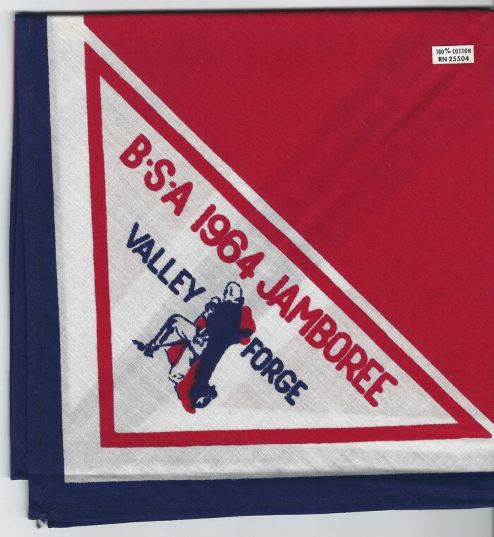 1964 NJ Neckerchief Narrow Lettering