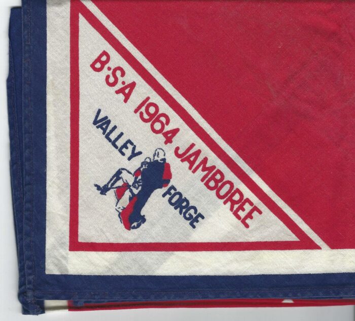 1964 NJ Neckerchief Wide Lettering