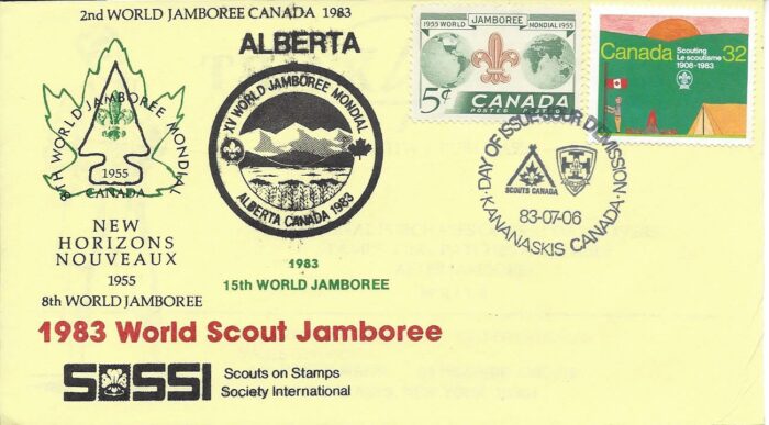 1983 15th  World Jamboree Canada SOSSI
