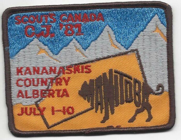 1981 Regional Jamboree Canada Scouts Kananaskis Country Alberta