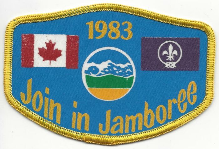 1983 15th World Jamboree Canadian CSP Yellow