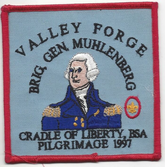 Council activity patches and flaps identify the Council the Scout and Troop are Members or identify an activity Cradle of Liberty Council 