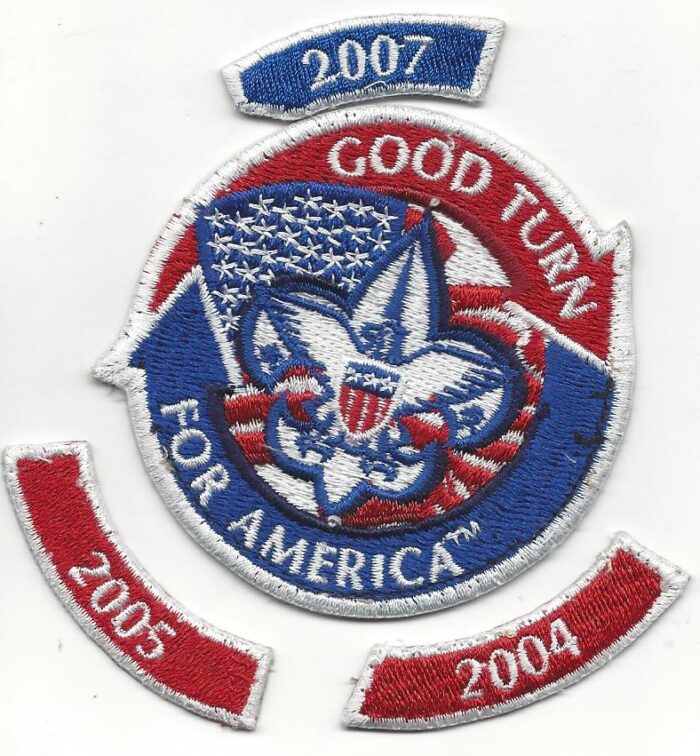 Good Turn for America with 2004, 2005 and 2007 Rockers Set