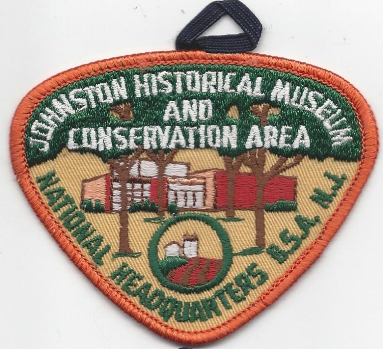 Johnston Historical Museum and Conservation Area Green Plastic Back