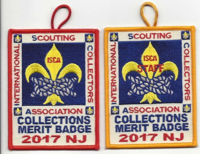 ISCA Collections Merit Badge National Jamboree 2017 Set