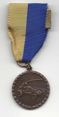 Soap Box Derby Medal