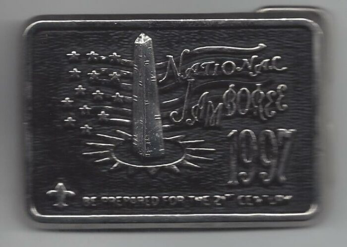 1997 National Jamboree Belt Buckle
