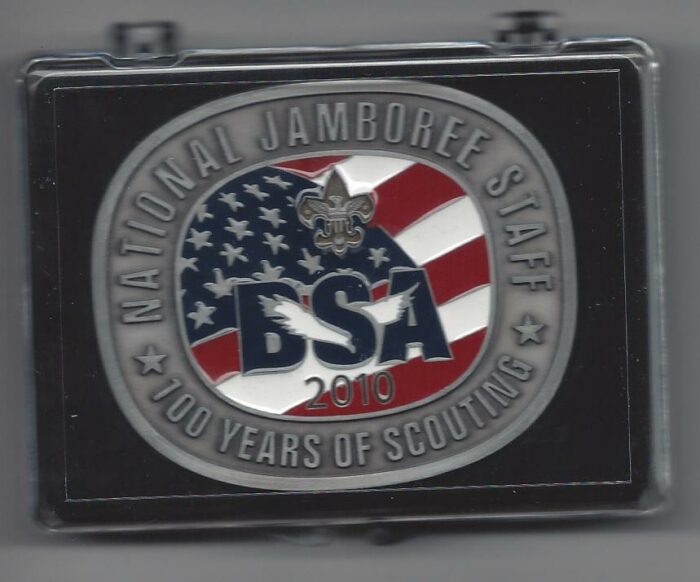 2010 National Jamboree Belt Buckle Staff