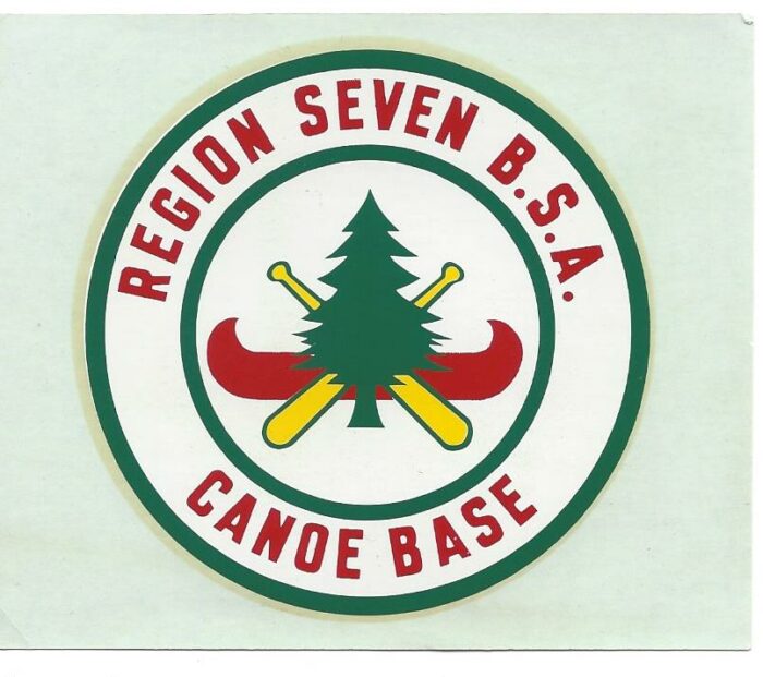 Region 7 Explorer Canoe Base Decal