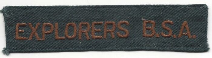 Explorers B.S.A. Shirt Strip