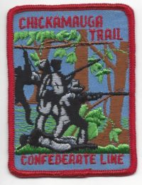 Chichamauga Trails Confederate Line