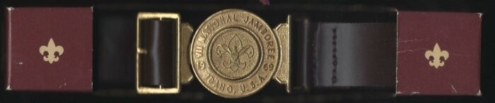 1969 NJ Leather Belt Size 36
