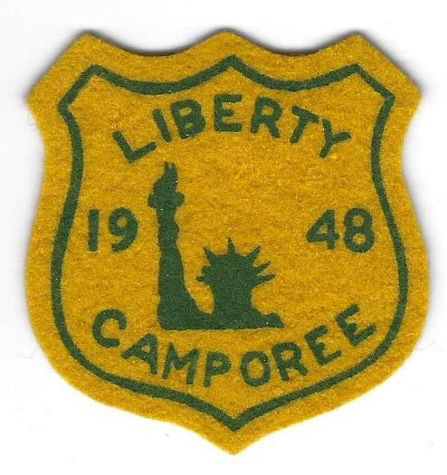 Liberty Camporee 1948 Felt