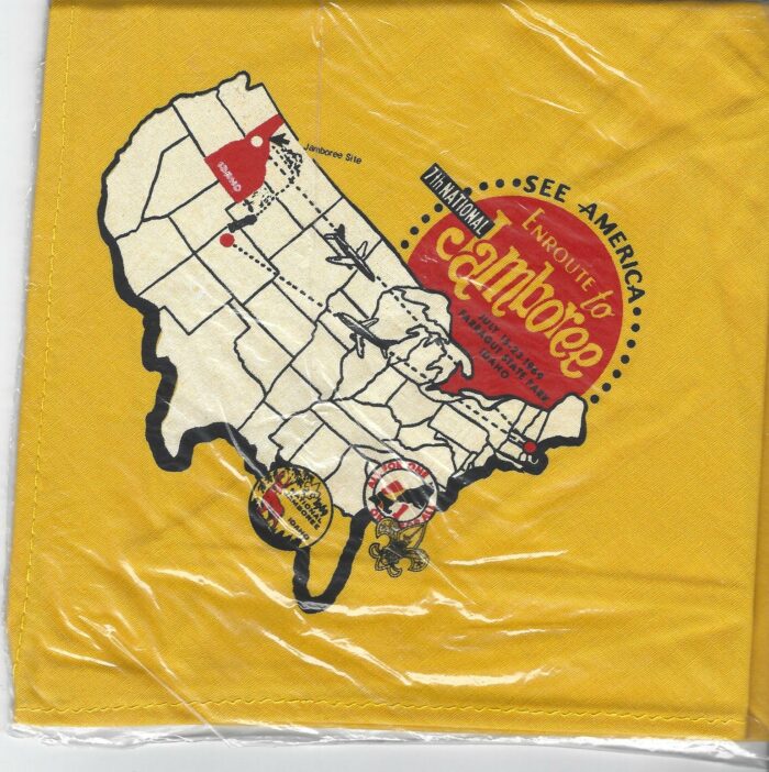 1969 National Jamboree Enroute to Neckerchief