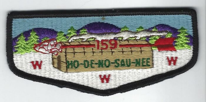 159 Ho De No Sau Nee Lodge S1c Fully Embriodered