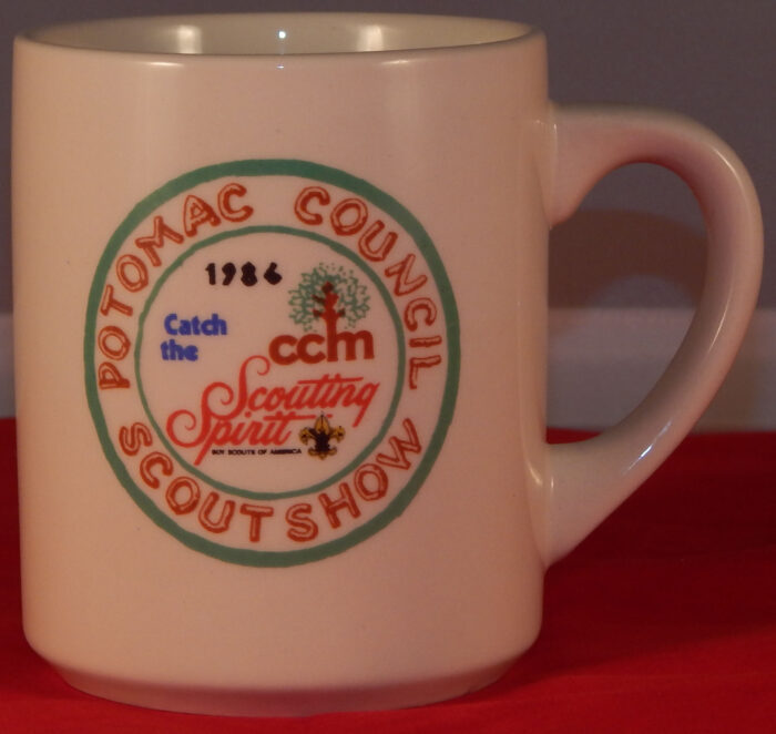 Potomac Council 1986 Scout Show Mug