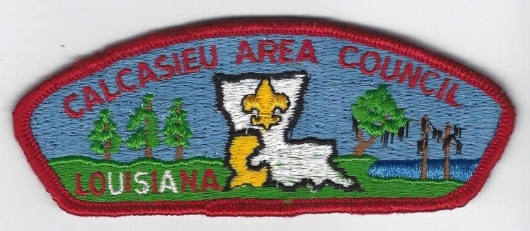 Calcasieu Area Council S1 Full Embroidered