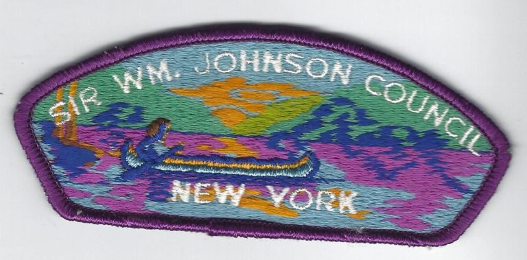 Sir Wm. Johnson Council S1 Full Embroidered