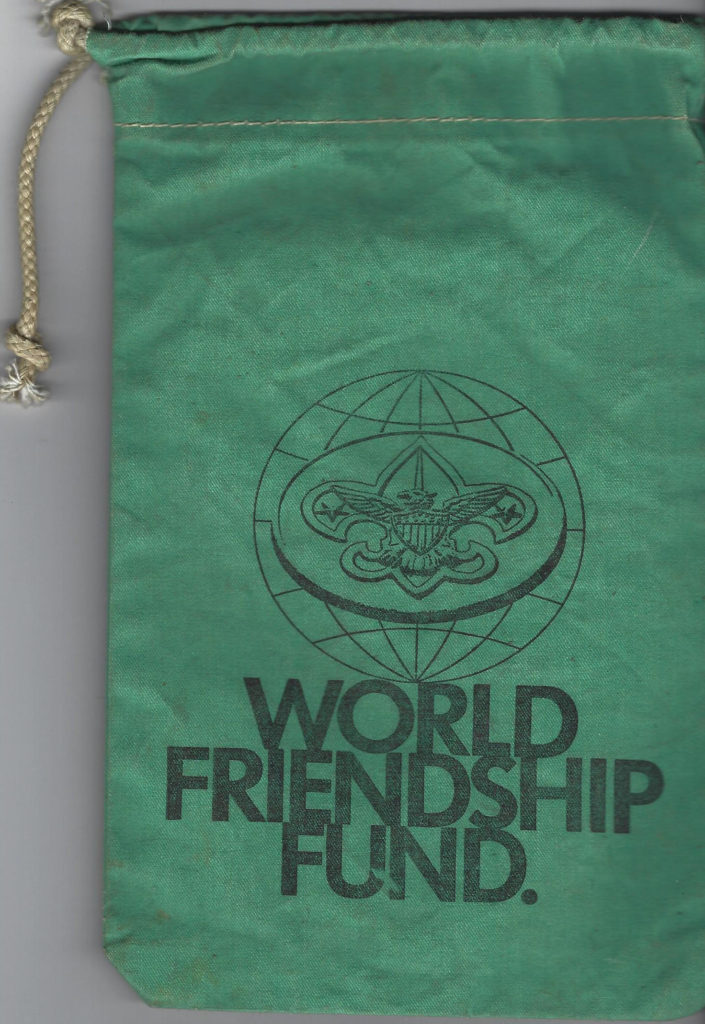 World Friendship Fund Money Bag
