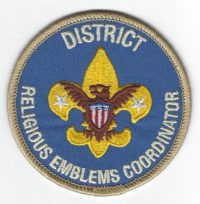 District Religious Emblems Coordinator DREC1