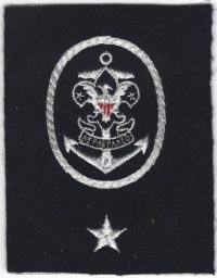 Sea Scout Ship Committee Blue Cut Edge