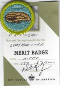 Leatherwork Merit Badge