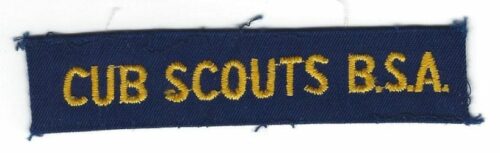 Cub Scouts B.S.A. Pocket Strip