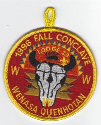 23 Wenasa Quenhotan Lodge Fall Conclave