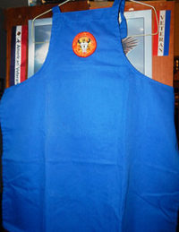 Chef's Apron Blue