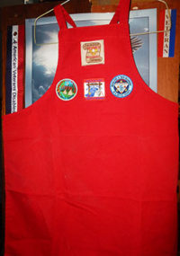 Chef's Apron Red