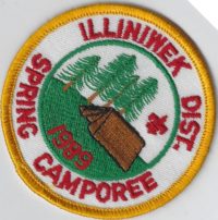 Illiniwek District Spring Camporee 1989