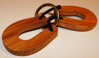 Puzzle Horseshoes and Ring