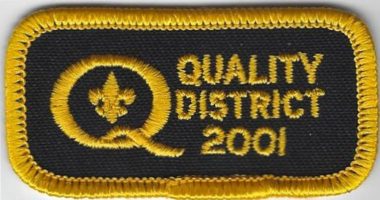 Quality District Award 2001