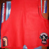 Red Patch Vest Back
