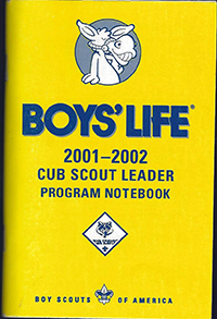Cub Scout Leader Program Notebook