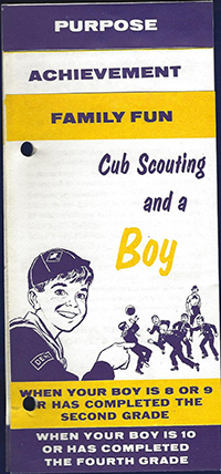 Cub Scouting and a Boy Brochure