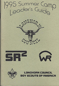 Longhorn Council 1995 Summer Camp Leaders Guide