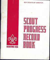 Scout Progress Record Book