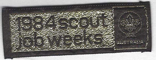 Australia Scout Job Week 1984