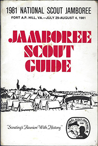 1981 NJ Jamboree Scout Guide
