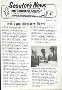 Allegheny Trails Council Scouter's News February 1979