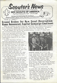 Allegheny Trails Council Scouter's News May 1979