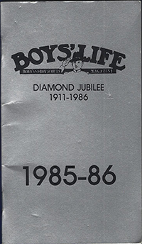 Boys Life Calendar Book Diamond Jubilee 1985 - 1986