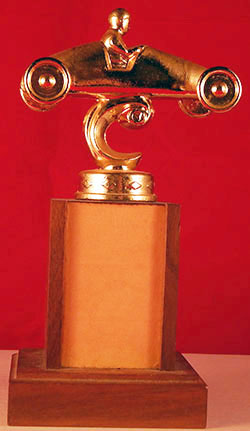 Pinewood Derby-Soapbox Derby Trophy