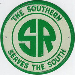 1954 Post Cereal The Southern Railroad Tin
