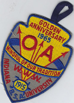 NOAC 1965 50th Anniversary of the OA