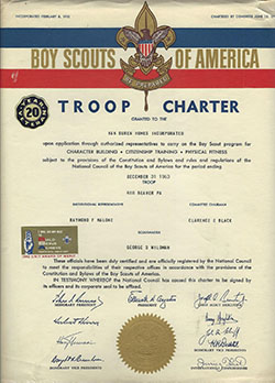 Troop Charter